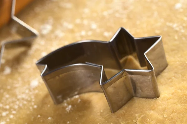 Shooting Star Shaped Cookie Cutter — Stock Photo, Image