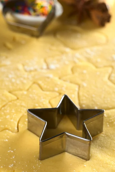 Star-Shaped Cookie Cutter — Stock Photo, Image