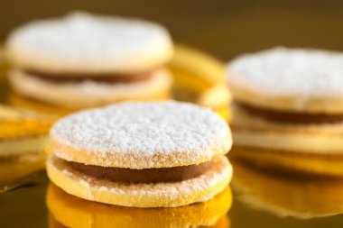 Peruvian Cookied Called Alfajores clipart