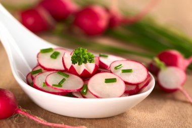 chives ile turp salatası