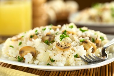 Mantarlı Risotto