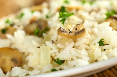 Mantarlı Risotto