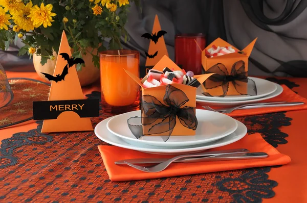 Tableware Halloween — Stock Photo, Image