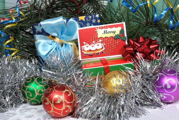 Gifts for Christmas — Stock Photo, Image