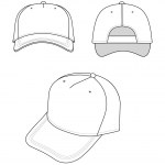 Outline cap vector illustration Stock Vector Image by ©arlatis #6857657