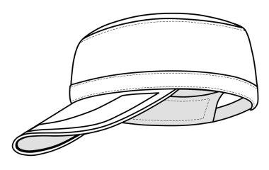 Military cap clipart