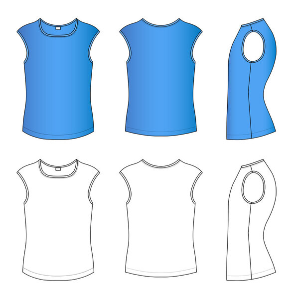 Векторная иллюстрация футболок