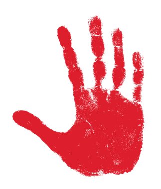 Handprint clipart