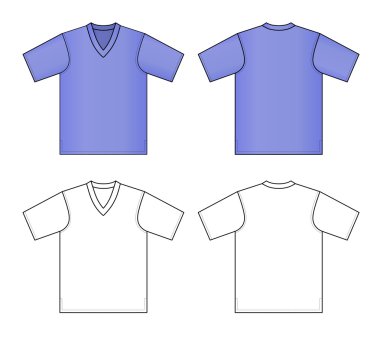 T-shirt vector illustration clipart