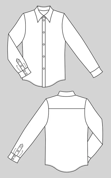 Diseño de camisa — Vector de stock