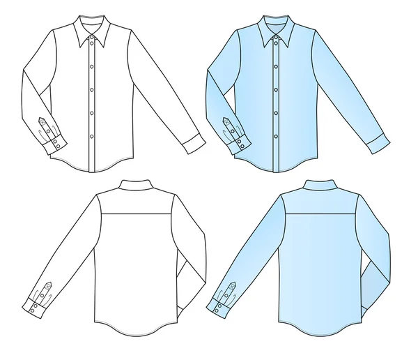 Diseño de camisa — Vector de stock