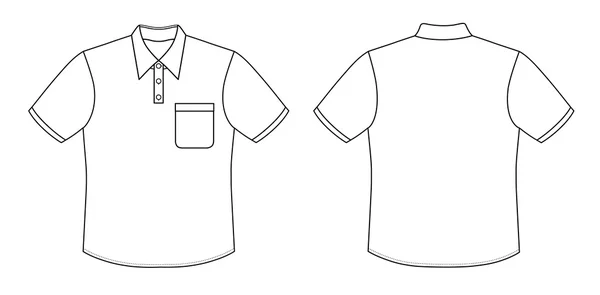 Gömlek tasarım — Stok Vektör