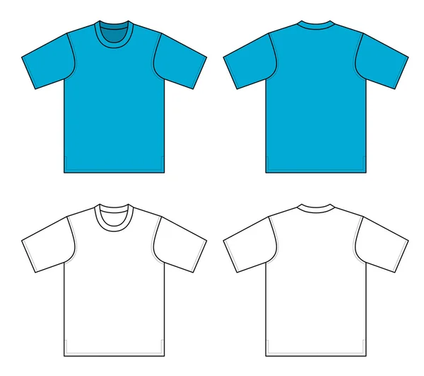 T-shirt vector illustration — Stock Vector