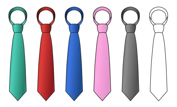 Krawattendesign — Stockvektor