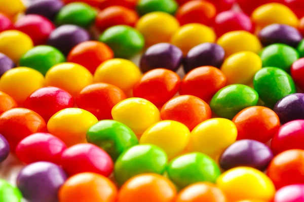 Sok színű cukorka — Stock Fotó