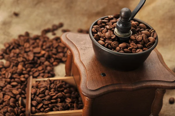 Manuell kaffekvarn — Stockfoto