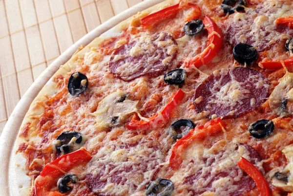 Ízletes pizza — Stock Fotó
