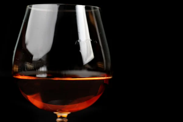 Brandy em vidro — Fotografia de Stock
