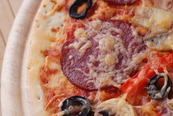 Lezzetli pizza — Stok fotoğraf