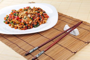 Buharda pişmiş sebzeler