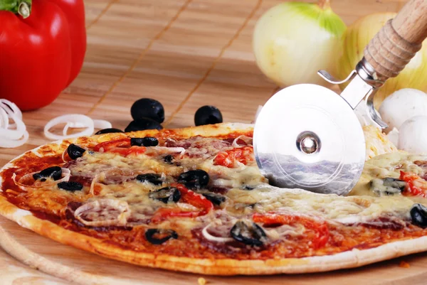 stock image Tasty pizza