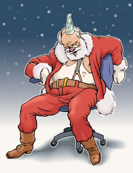 圣诞老人 — 图库矢量图片