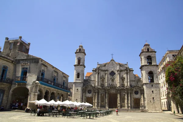 Die kathedrale von havana in kuba — Stockfoto