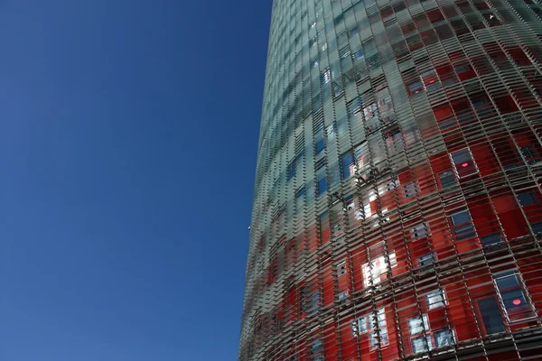 Barcelona Wolkenkratzer, Turm — Stockfoto