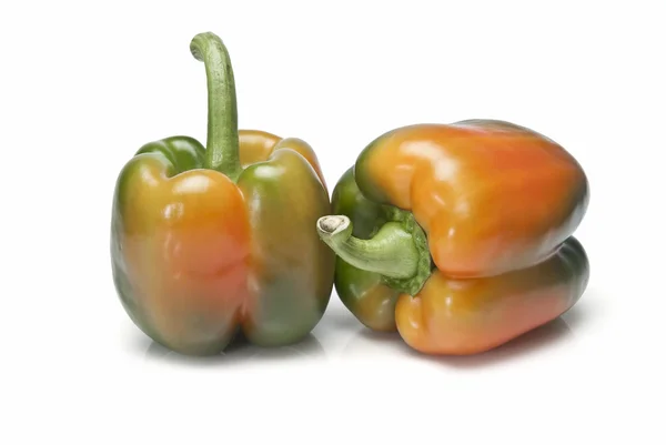 Dvě papriky. — Stock fotografie