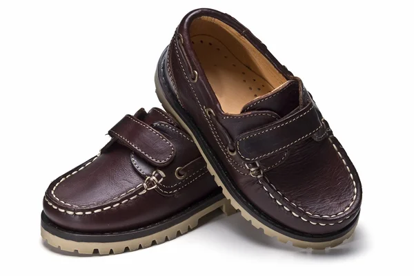 Braune Schuhe. — Stockfoto