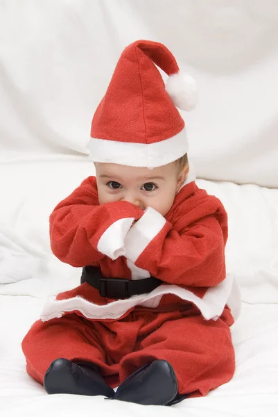 Un tenero Babbo Natale . — Foto Stock