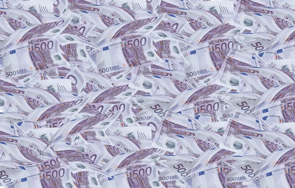 500 euro räkningar. — Stockfoto