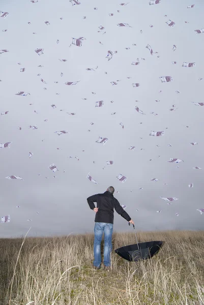 stock image Purple rain.