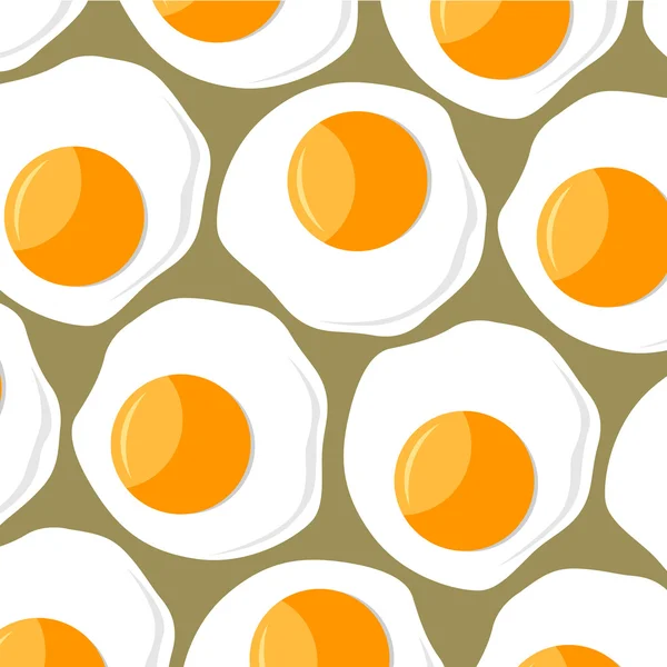 Scrambled eggs background — Stock Vector