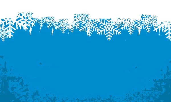Grunge moderne fond d'hiver — Image vectorielle