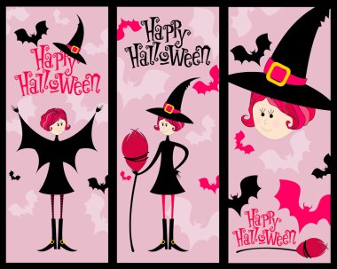 Cute Halloween illustration clipart