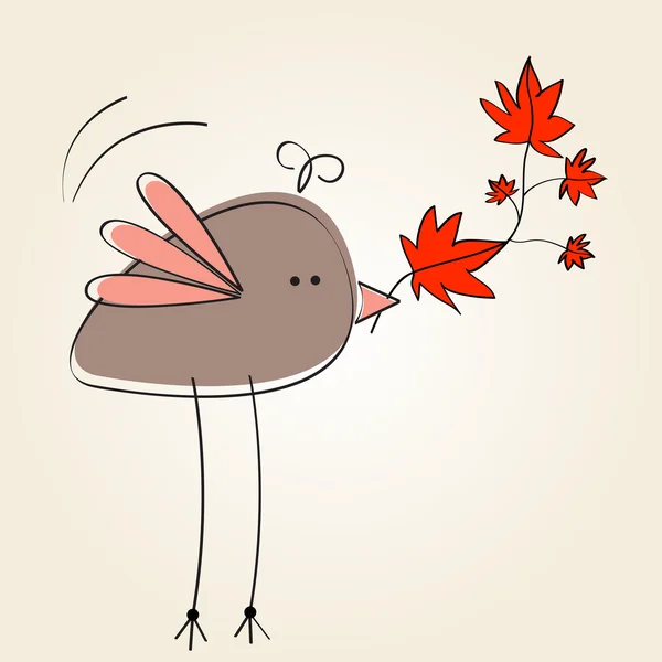 かわいい秋のイラスト — ストックベクタ