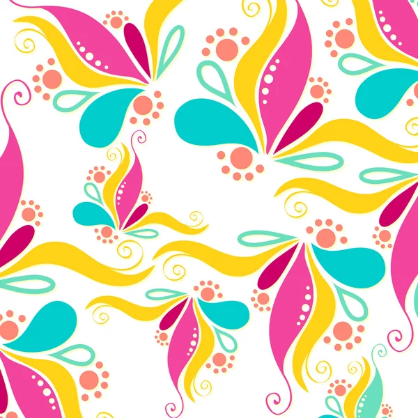 Fond floral mignon — Image vectorielle