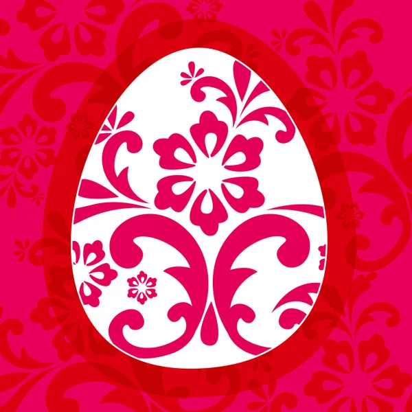 Bela ilustração do ovo de Páscoa —  Vetores de Stock