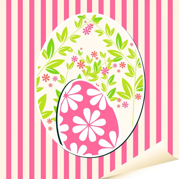 Bela ilustração do ovo de Páscoa —  Vetores de Stock