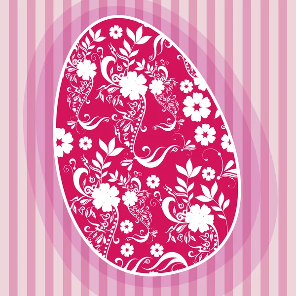 Beautiful Easter egg illustration — Stock Vector