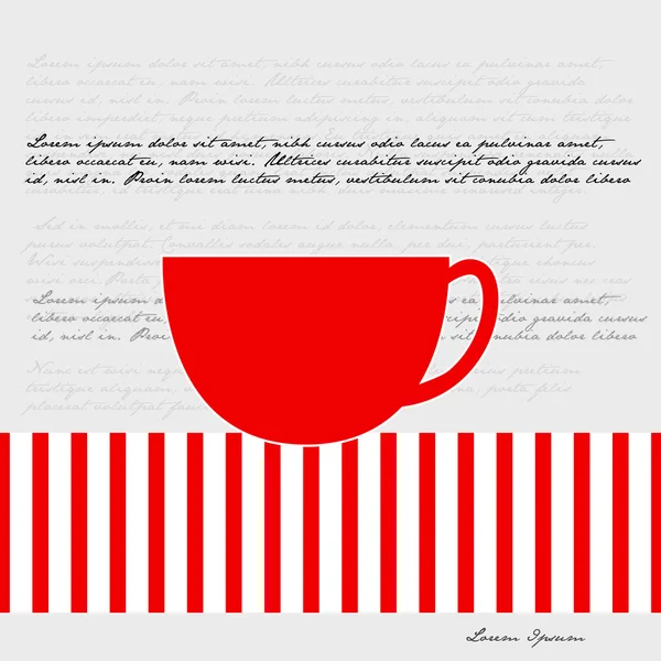 Чашка чайної ілюстрації — стоковий вектор