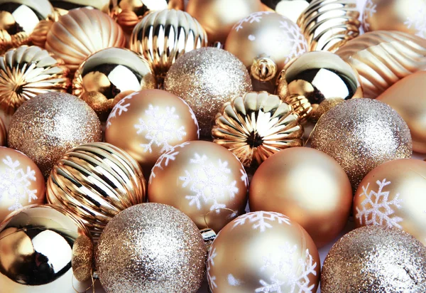 Christmas decorations on white background. — Stock Photo, Image