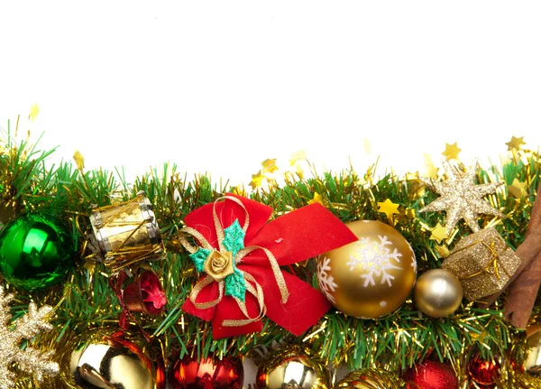 Christmas festive decoration.card background — Stock fotografie