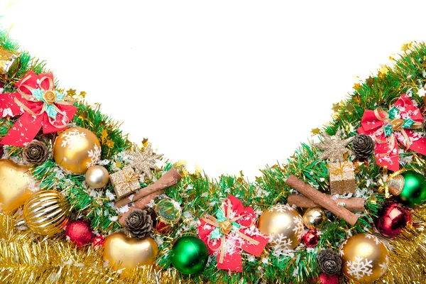 Kerstmis feestelijke decoration.card achtergrond — Stockfoto