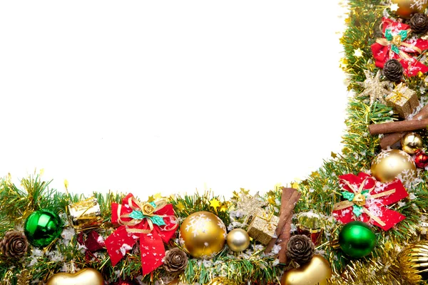 Natal festivo decoration.card fundo — Fotografia de Stock