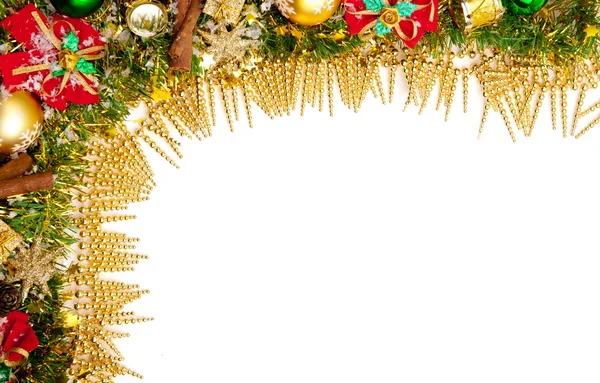 Kerstmis feestelijke decoration.card achtergrond — Stockfoto