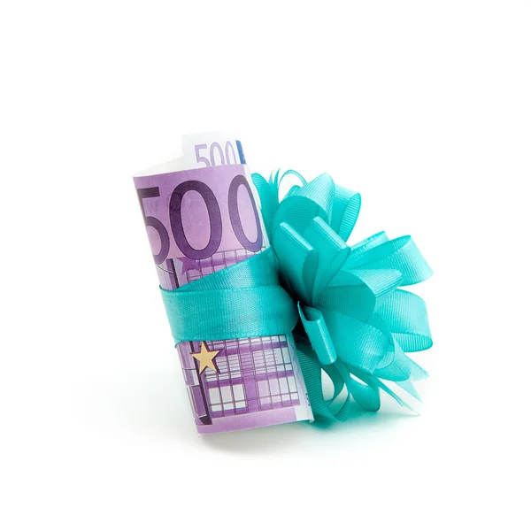 500 euros regalo de dinero — Foto de Stock