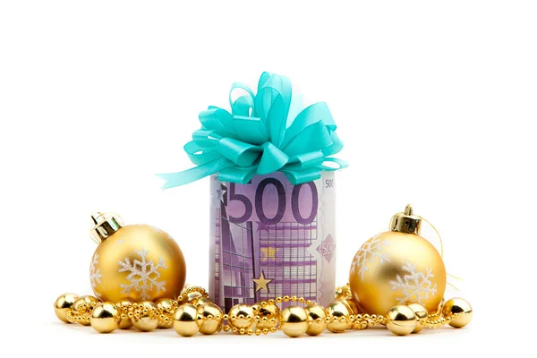 500 euro money gift — Stock Photo, Image