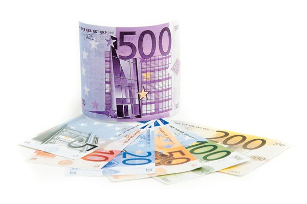 500 евро денежный подарок — стоковое фото